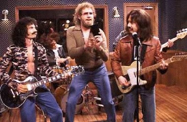 Blue Ã–yster Cult as portrayed by the cast of Saturday Night Live