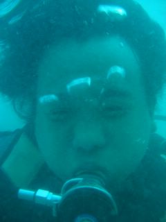 At 12meters underwater