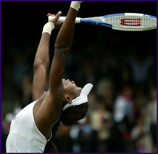 Venus Williams wins Wimbledon (Sharapova Match)