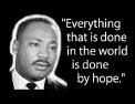 MLK - Hope quote