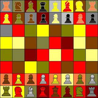 Diversity chess set