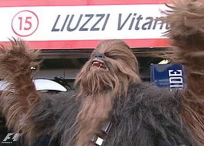 chewbacca is excited [www.f1.com]