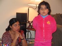 Arya impresses everyone with her wonderful old hindi songs, while her Mom Aparajita looks on