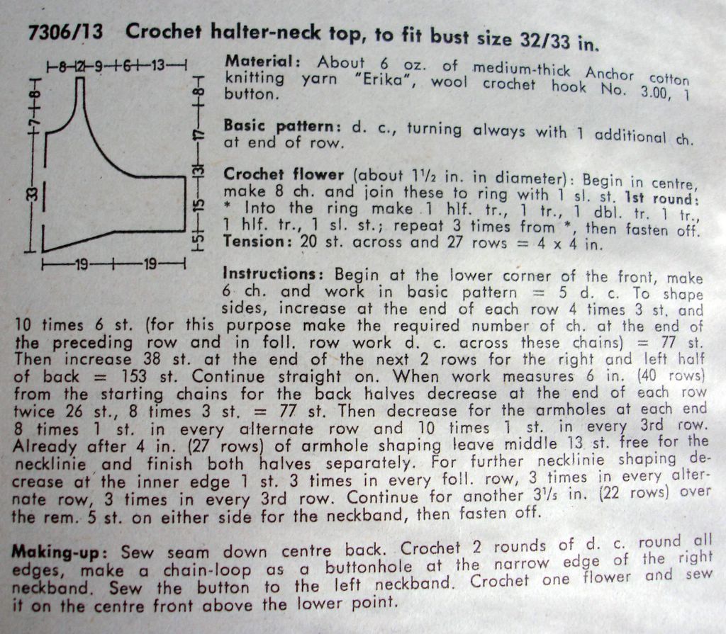Burda 1970's Crochet Patterns | Red Current