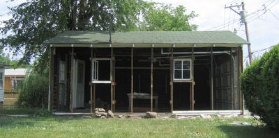 Former house at corner of Loughborough and Grand photo by Toby Weiss