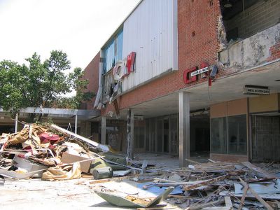 northland shopping center demolition photos by toby weiss