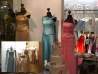 Gowns on Display at the Glorietta