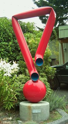Red Pipe, Blue Dots (1999) - Bret Price