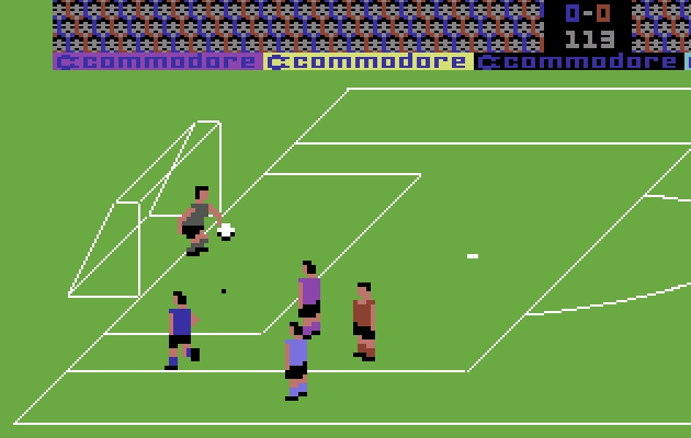 commodore 64 soccer boss