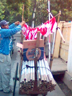 gerobak bendera
