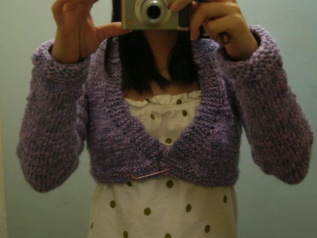 Purple Minisweater