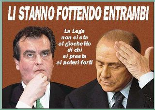 Calderoli e Berlusconi