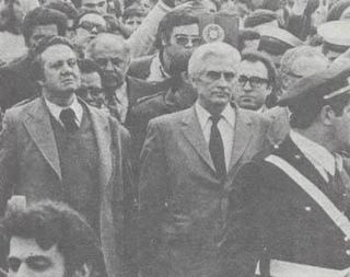 Álvaro Cunhal e Mário Soares - 1 de Maio de 1974