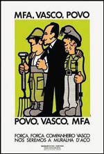 MFA - Cartaz de apoio a Vasco Gonçalves