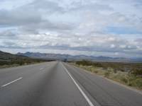 die endlose Mojavewüste