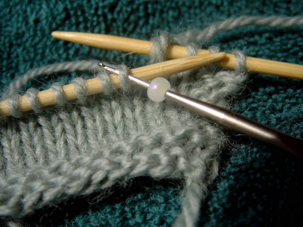 FluffyKnitterDeb: By special request, Beading Made Easy!