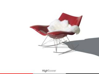 fredericia stingray modern rocking chair hightower