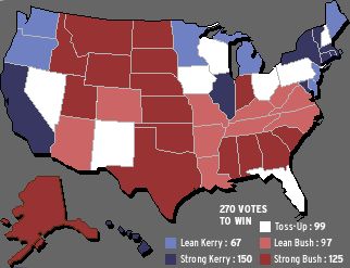 State-by-state CBS News estimates of current standings, and background on past elections.