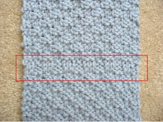 Double Seed Stitch Scarf is Also Done!