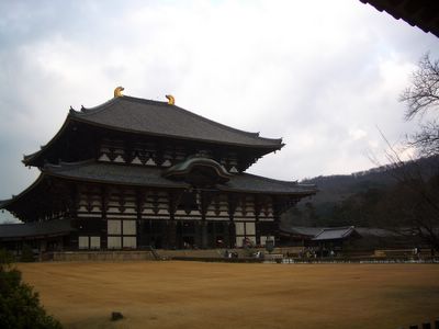 Daibutsu-den: one enormous wooden building