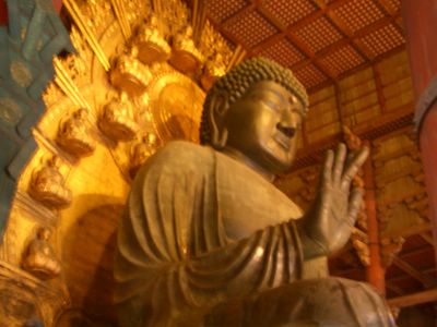 Really big bronze Buddha