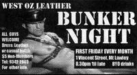 West Oz Leather's Bunker Night