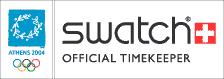 Swatch Logo - Offical Timekeeper of Summer Olympics Athens 2004