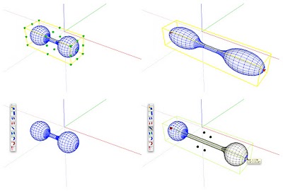 SketchUp's native Scale tool 