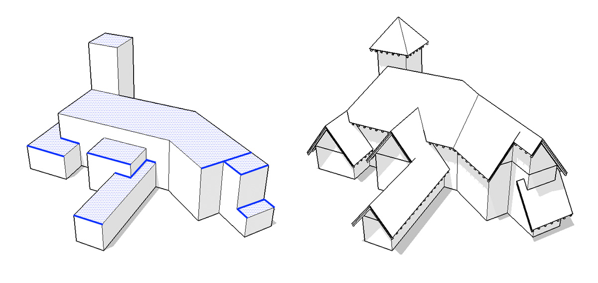 Sketchup Pro 8 Instant Roof