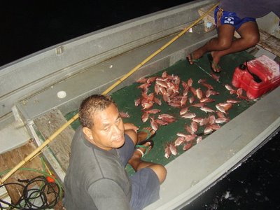 Nocturnal fishing