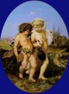 Gérôme - Drunken Bacchus and Cupid