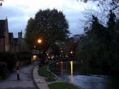 The village of 'Bourton-on-the-Water'