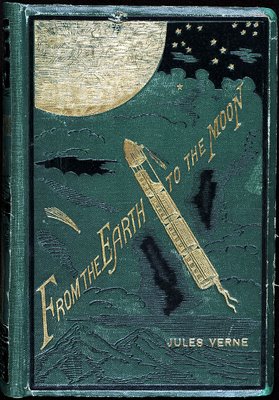 Book cover - Jules Verne: 'From the Earth to the Moon'