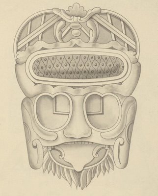 Mayan mask