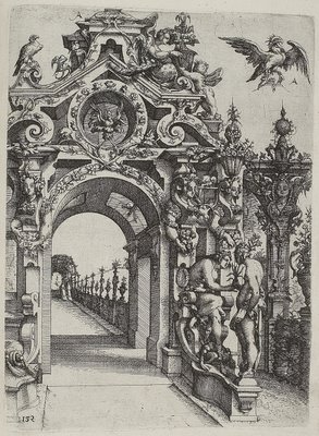 Corinthian mannerist engraving