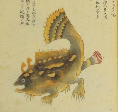 strange Japanese acquatic species
