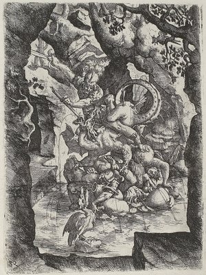 Tuscany engraving 1598