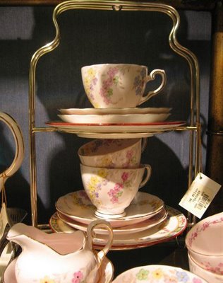In Bergdorf's Vintage Tea Shop