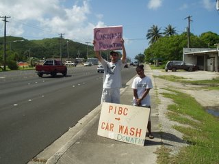 Car wash sign