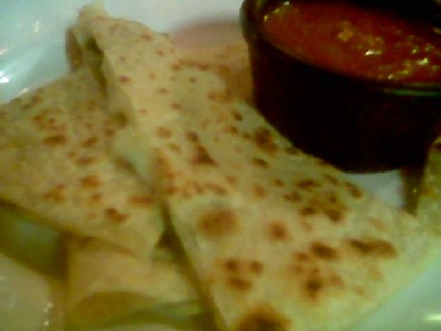 Quesadillas with Cheese and Poblano Chiles