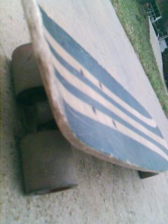 old school skateboard