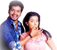 Ashin learning to whistle from the tamil movie Pokkiry