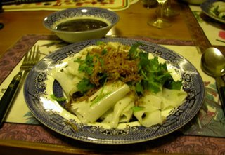 Chinese cannelloni or what calls Vietnamese pancake, photo by J Hoad