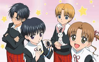 Natsume, Hotaru, Ruka y Mikan
