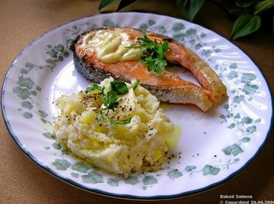 Weight loss,Salmon Baked