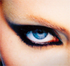 Ojos formas de las sombras,Belleza estetica de la mujer actual