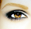 Ojos formas de las sombras,Belleza estetica de la mujer actual