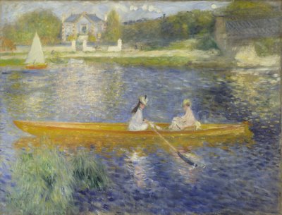 Pierre-Auguste Renoir, The Skiff (La Yole), 1875, oil on canvas, The National Gallery, London 