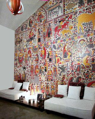 Art Connoisseur Rajshree Pathy's Residence.