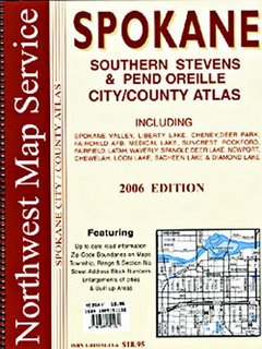 Spokane, South Stevens, & Pend Oreille City/County Street Atlas